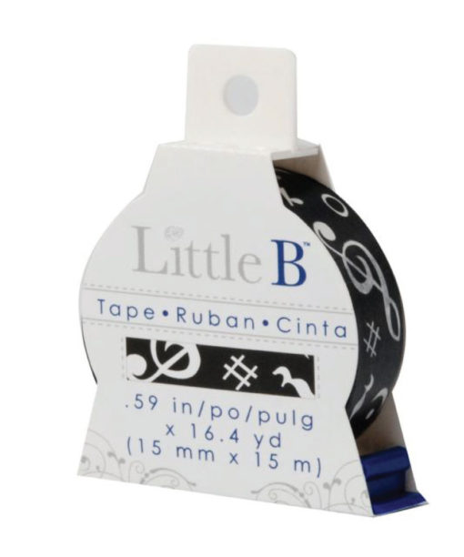 Little B washi tape - Music Notes