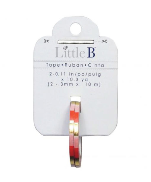 Little B washi tape - Autumn Gold Foil