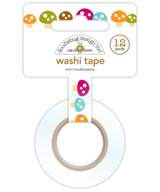 Doodlebug Mini Mushrooms washi tape