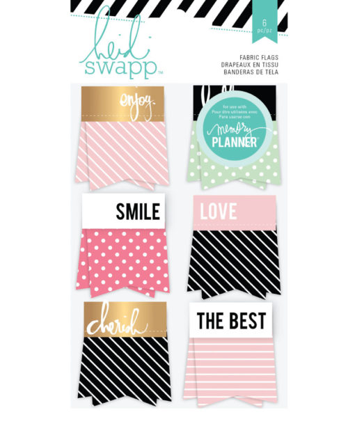 Heidi Swapp - Embellishments - Fabric Flags