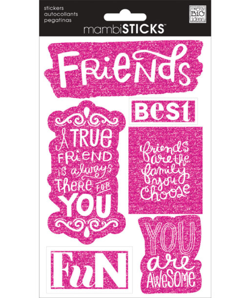 MAMBI - Stickers - Best Friends Pink