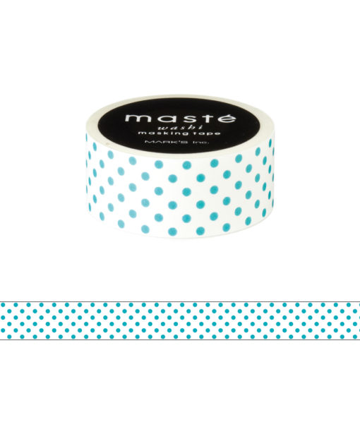 Masté washi - Neon Magenta Dots