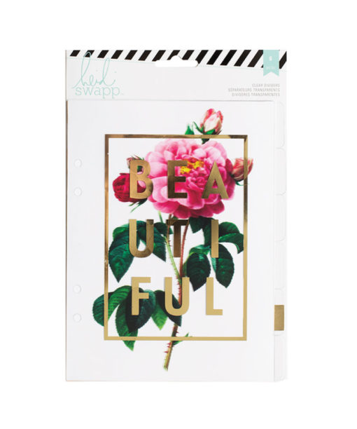 Heidi Swapp - Memory Planner - Large Gold Foil Dividers
