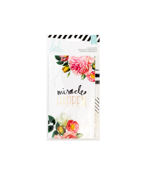 Heidi Swapp - Memory Planner - Personal Planner Clear Dividers