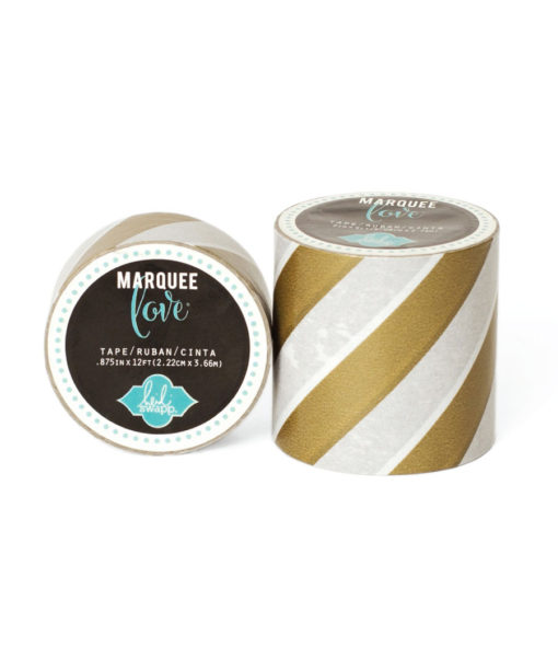 Heidi Swapp Marquee Tape - Gold Foil Stripe medium