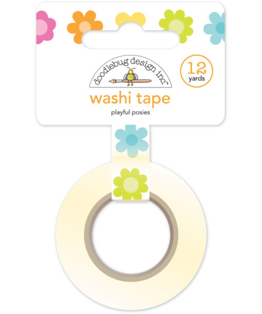 Doodlebug Playful Posies washi tape