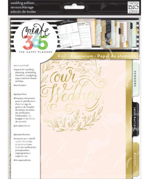 MAMBI - The Happy Planner - Wedding Planner Extension Pack