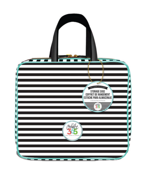 MAMBI - Happy Planner - Striped Storage Case