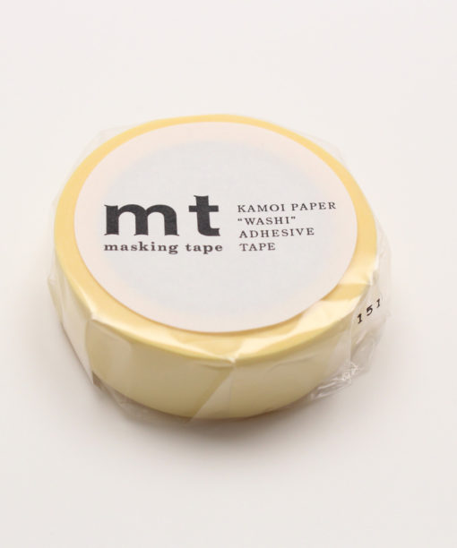 mt - Washi - Pastel Yellow