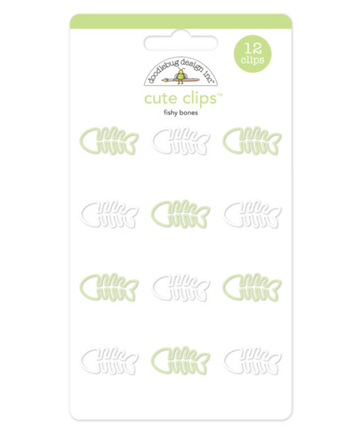 Doodlebug Fishy Bones cute clips