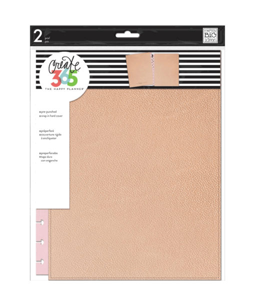 MAMBI - Happy Planner - Snap-In Cover Rose Gold - BIG