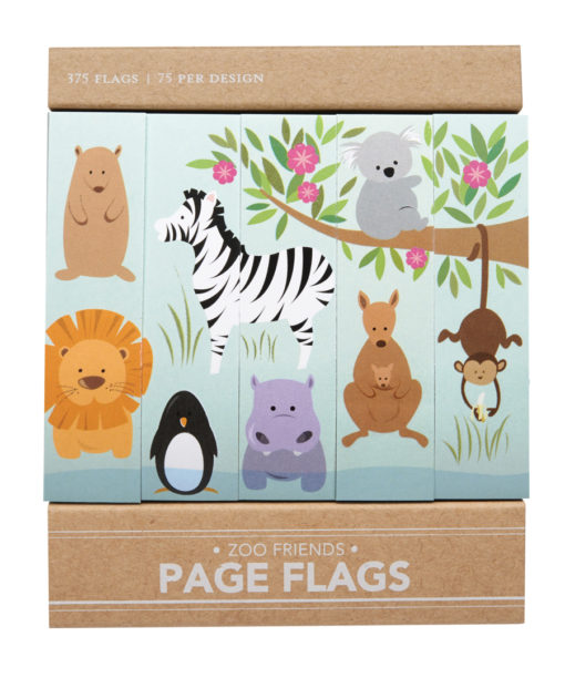 Girl of All Work - Page Flags - Zoo Friends