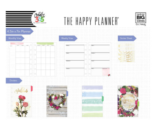 MAMBI - Happy Planner - MINI Wildflower Planner UNDATED - Image 2