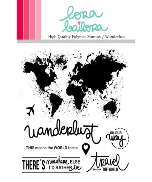 Lora Bailora - Stamps - Wanderlust