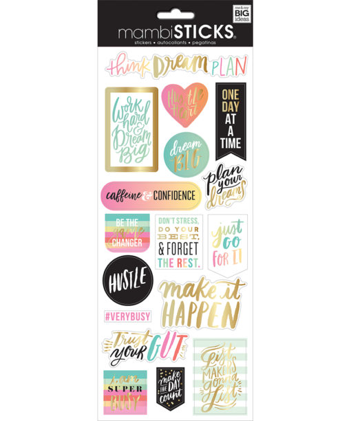 MAMBI - Stickers - Think, Dream, Plan