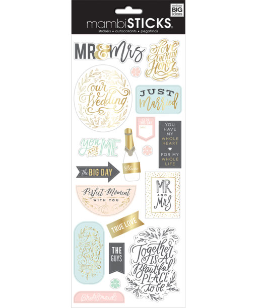 MAMBI - Stickers - Mr & Mrs