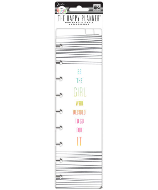 MAMBI - Happy Planner - Go For It Bookmark