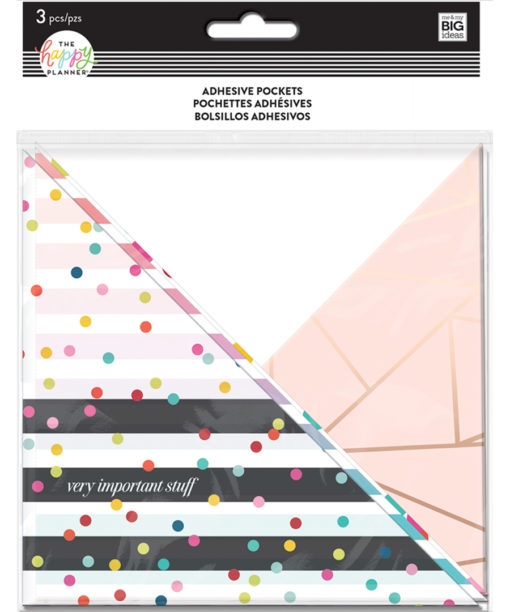 MAMBI - Happy Planner - Adhesive Pocket Rainbow