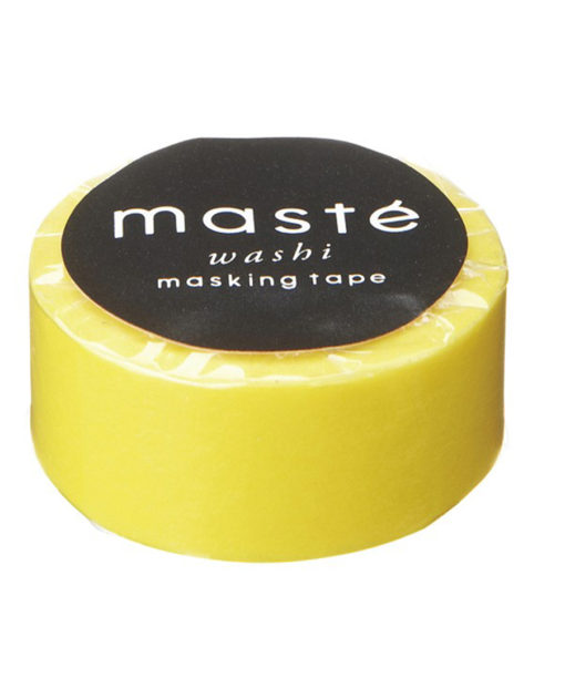 Masté washi - Yellow Colourful Basic