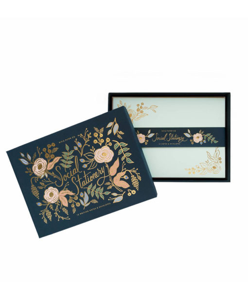 Rifle Paper - Everyday Stationery Flat Notes and Envelopes - Colette