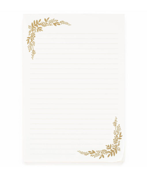 Rifle Paper - Everday Notepad Tear Off Writing Sheets - Mint Birch Monarch - Image 4