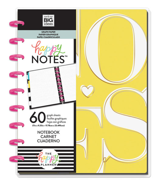 MAMBI - Notebooks - CLASSIC Yellow Notes (graph)