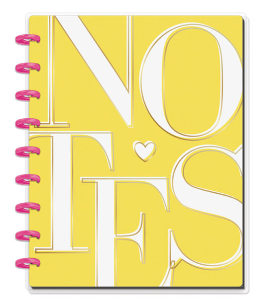 MAMBI - Notebooks - CLASSIC Yellow Notes (graph) - Image 2