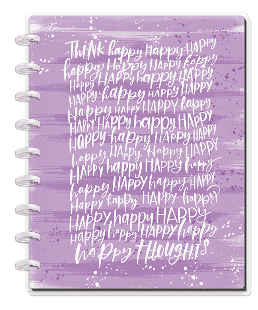 Mambi Notebooks Classic Think Happy Thoughts Suzy Stick It