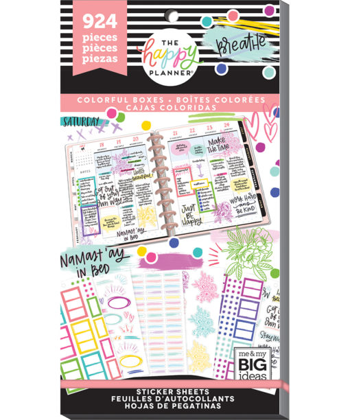 MAMBI - Stickers - Colourful Boxes Value Pack