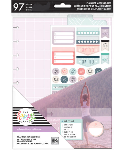 MAMBI - Happy Planner - CLASSIC Accessory Pack Wellness