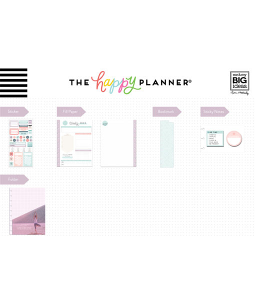 MAMBI - Happy Planner - CLASSIC Accessory Pack Wellness - Image 2