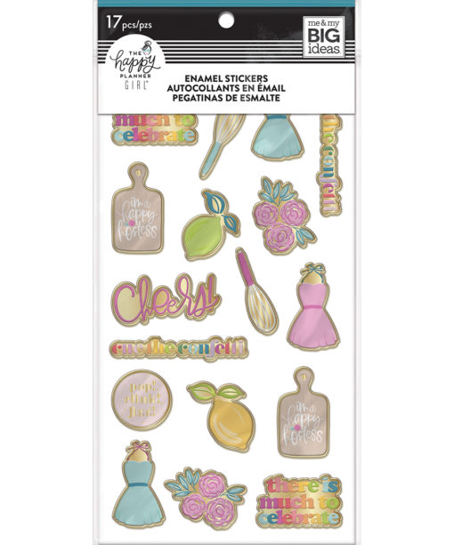 MAMBI - Stickers - Enamel Stickers - Happy Hostess