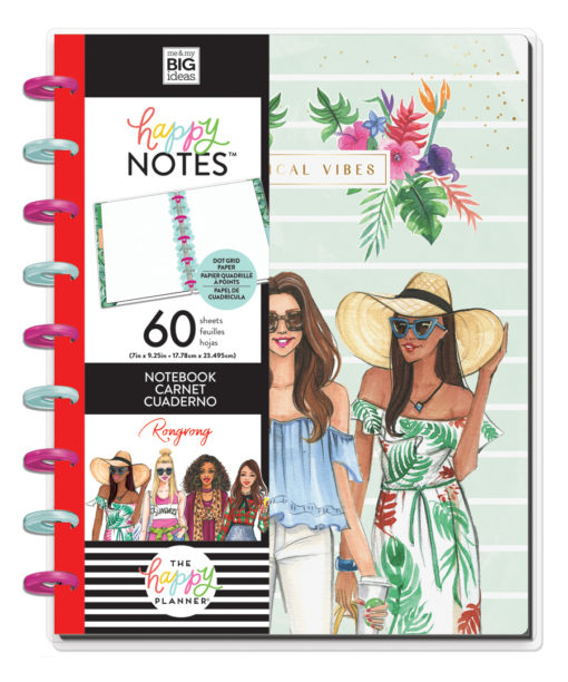 MAMBI - Notebooks- Classic Happy Notes x Rongrong - Tropical Vibes