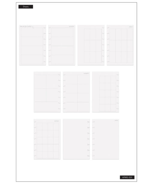 MAMBI - Happy Planner - Mini Clear Sticker Planning Guide - Image 2