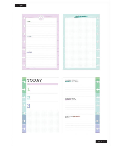 MAMBI - Happy Planner - MINI Filler Paper - Wellness Mood Tracker - Image 2
