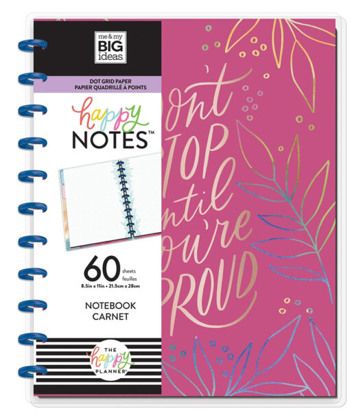 MAMBI - Notebooks - BIG Happy Notes - Don’t Stop Until You’re Proud - Image 2