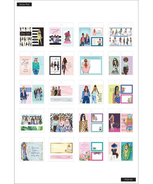 MAMBI - Stickers - Tiny Sticker Pad - Rongrong - Show Up - Image 2