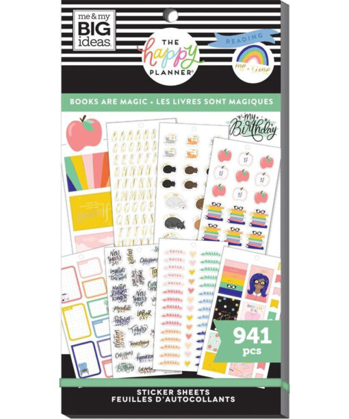 MAMBI - Stickers - Value Pack Stickers - Books Are Magic